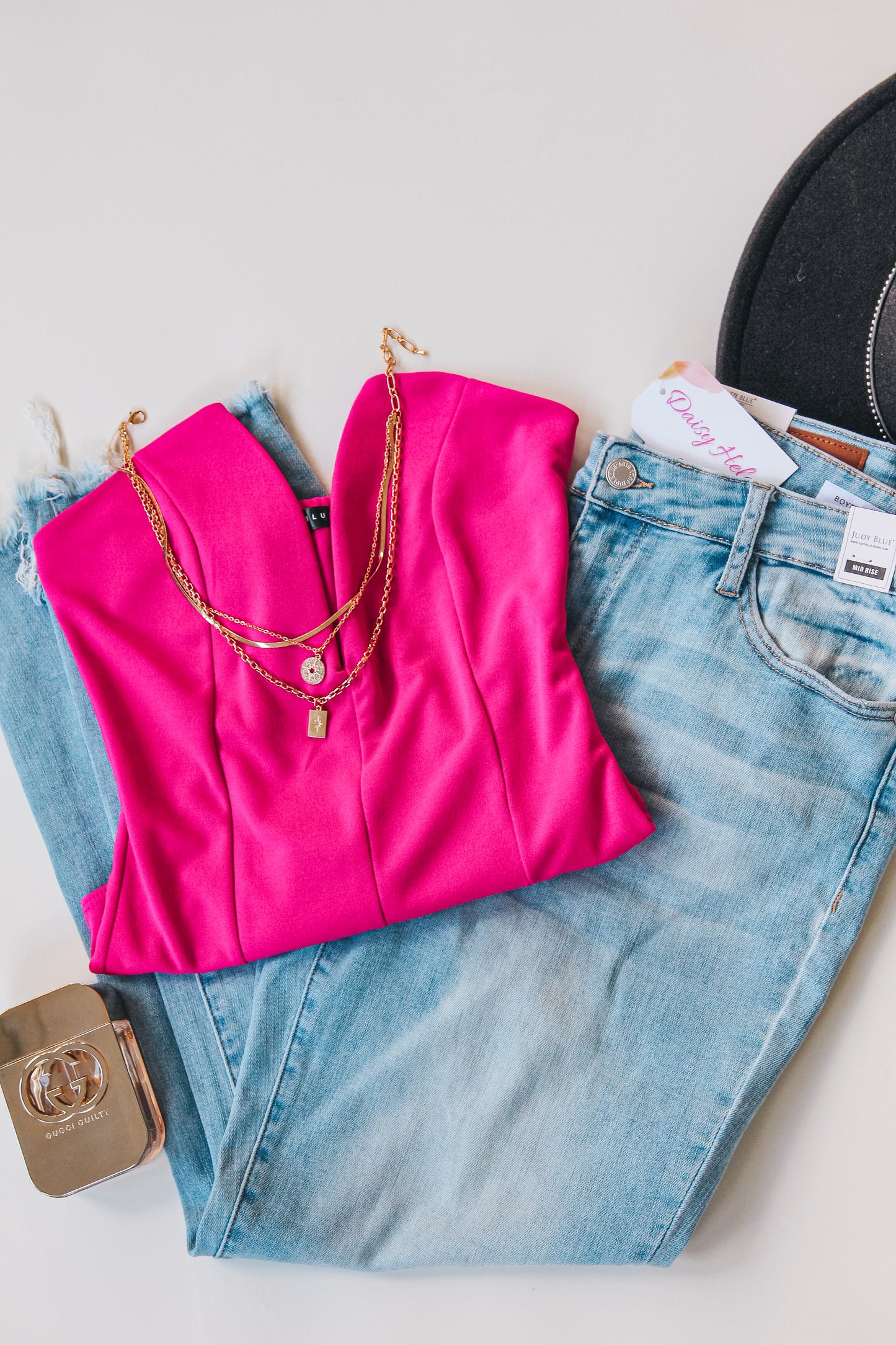 Sofia V-Notch Strapless Bodysuit