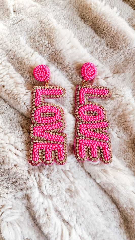 Love Letter Dangle Earrings