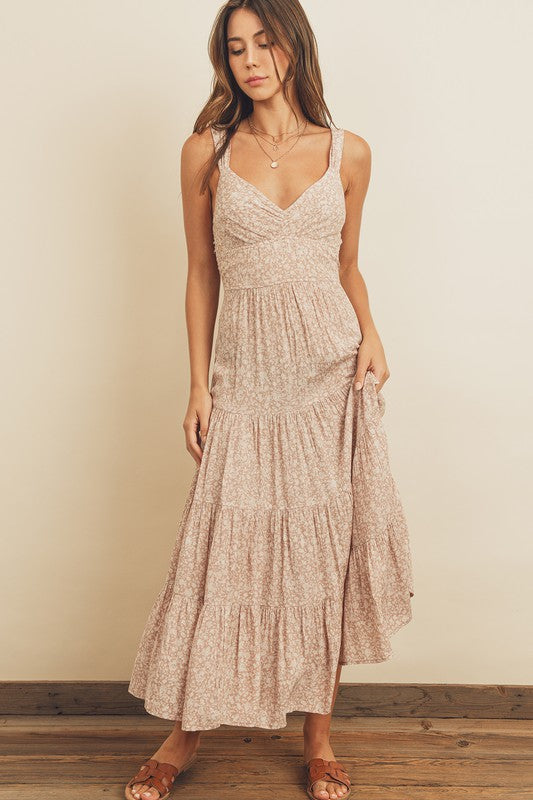 Forever Young Tie Back Midi Dress
