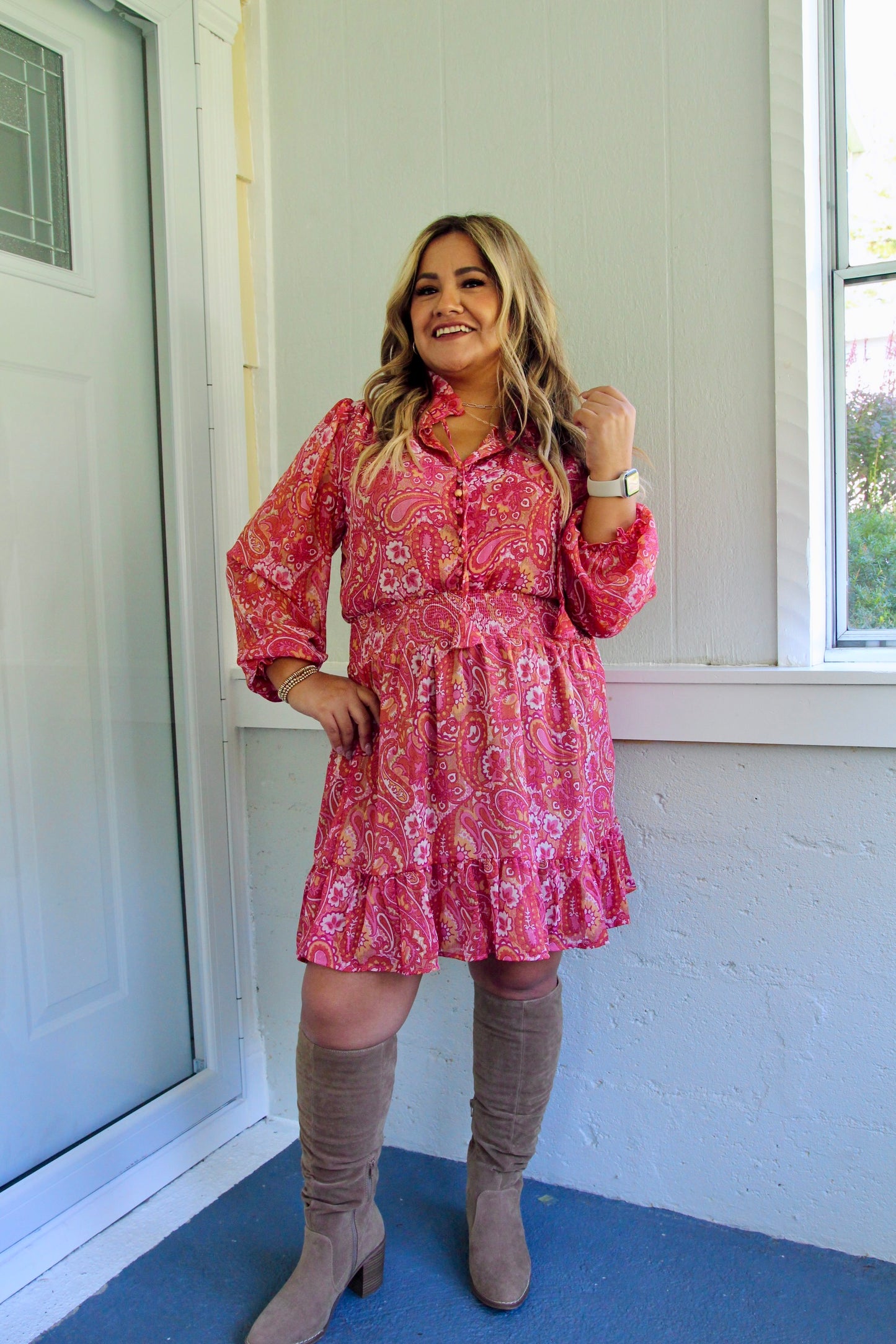 Elliana Floral Mini Dress