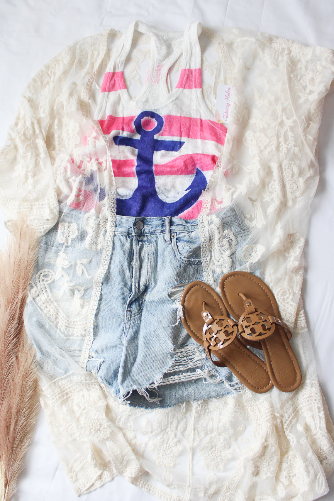 Sail Away Racerback Tank Top