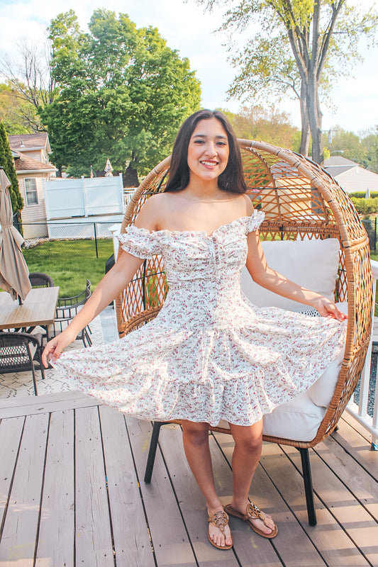 Emily Floral Mini Dress