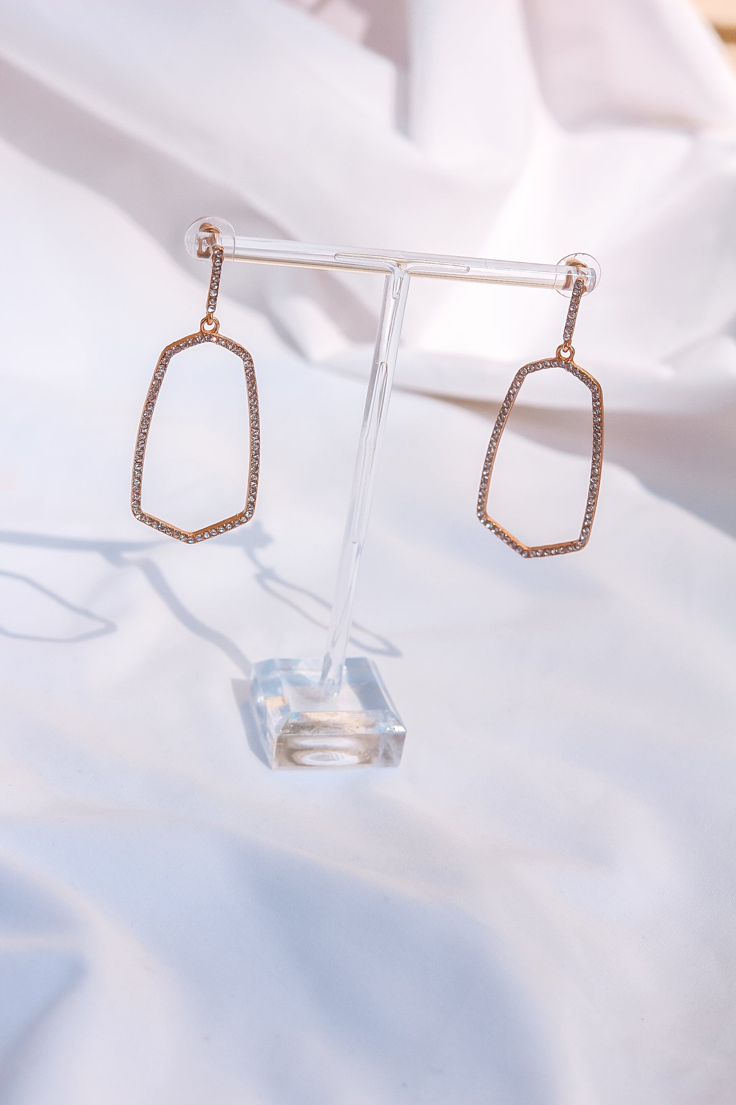 Always Stunning Gold Earrings