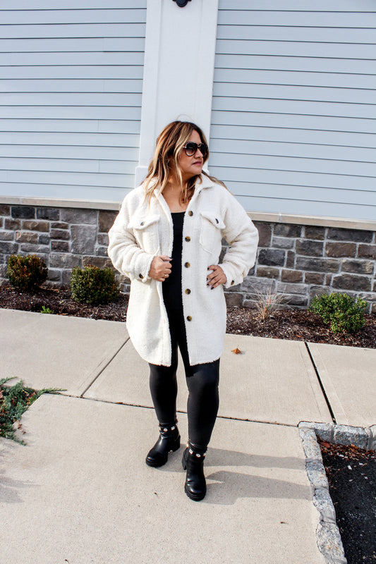 Aura Soft Teddy Jacket