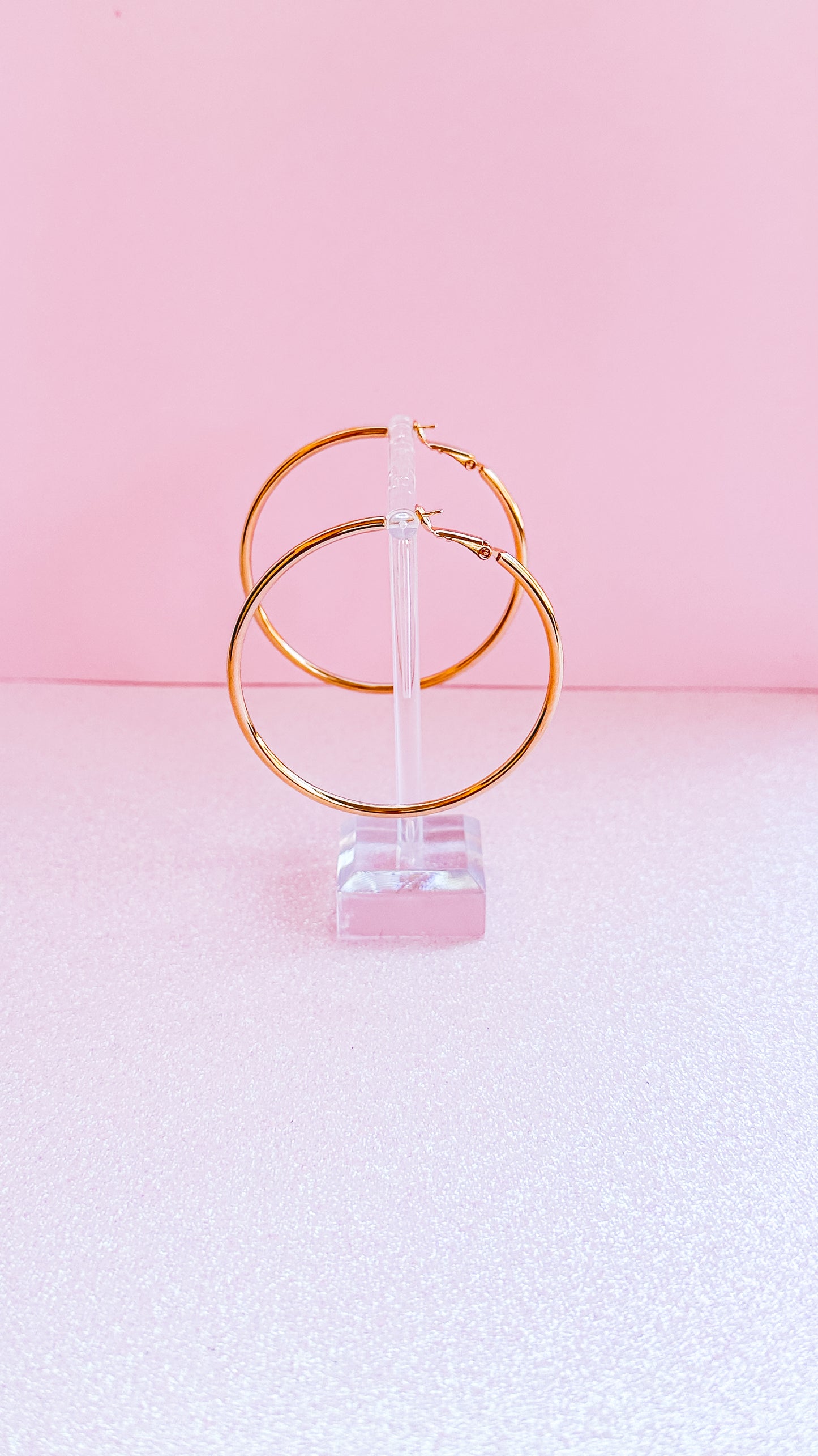 Large Gold Hoop Earrings