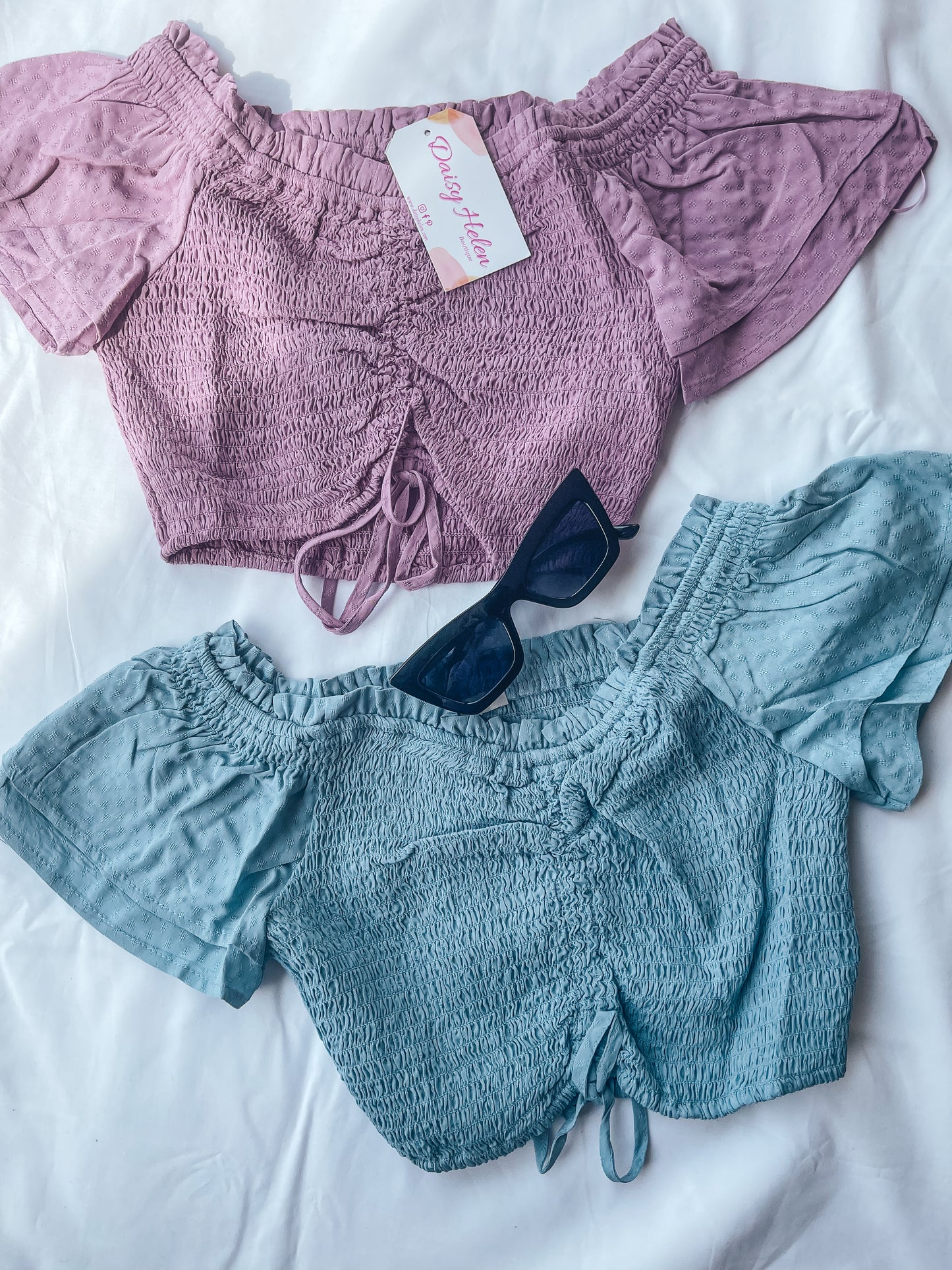 Summer Dream Crop Top - Light Blue