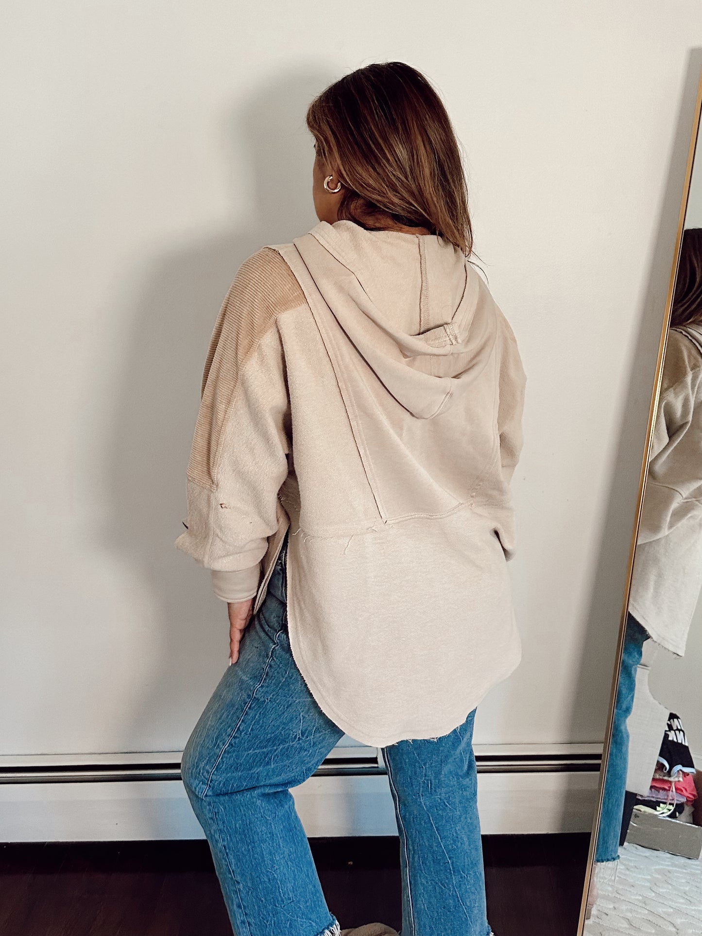 Comfort Days Oversized Pullover - Stone