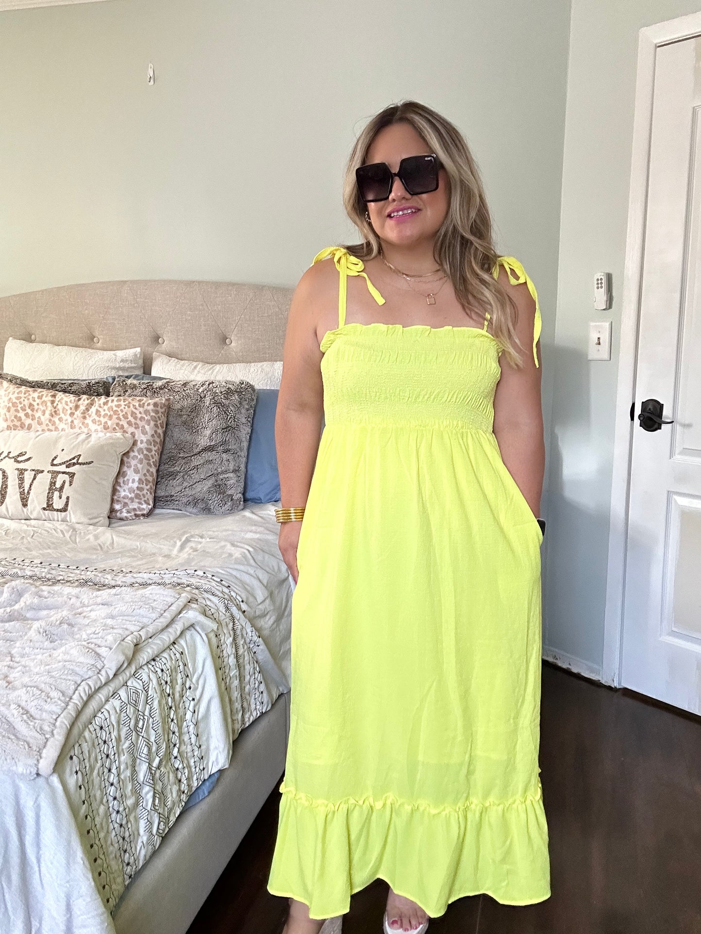 Sunny Summer Midi Dress