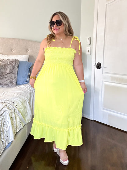 Sunny Summer Midi Dress