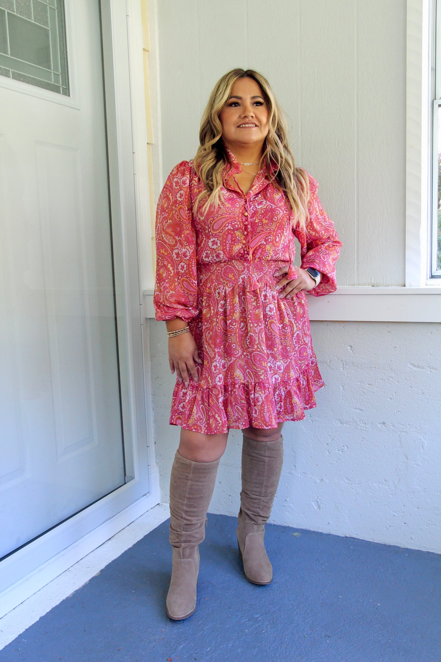 Elliana Floral Mini Dress