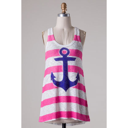 Sail Away Racerback Tank Top