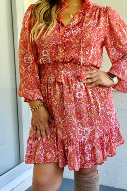 Elliana Floral Mini Dress