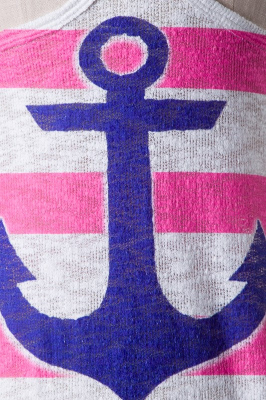 Sail Away Racerback Tank Top