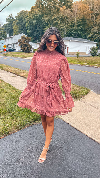 Marvelous Fall Mini Dress