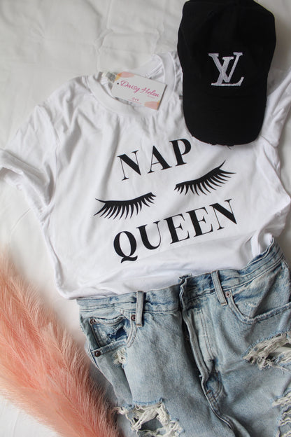 Big Lashes Nap Queen Graphic Tee