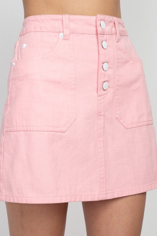 Strawberry Shake Mini Skirt