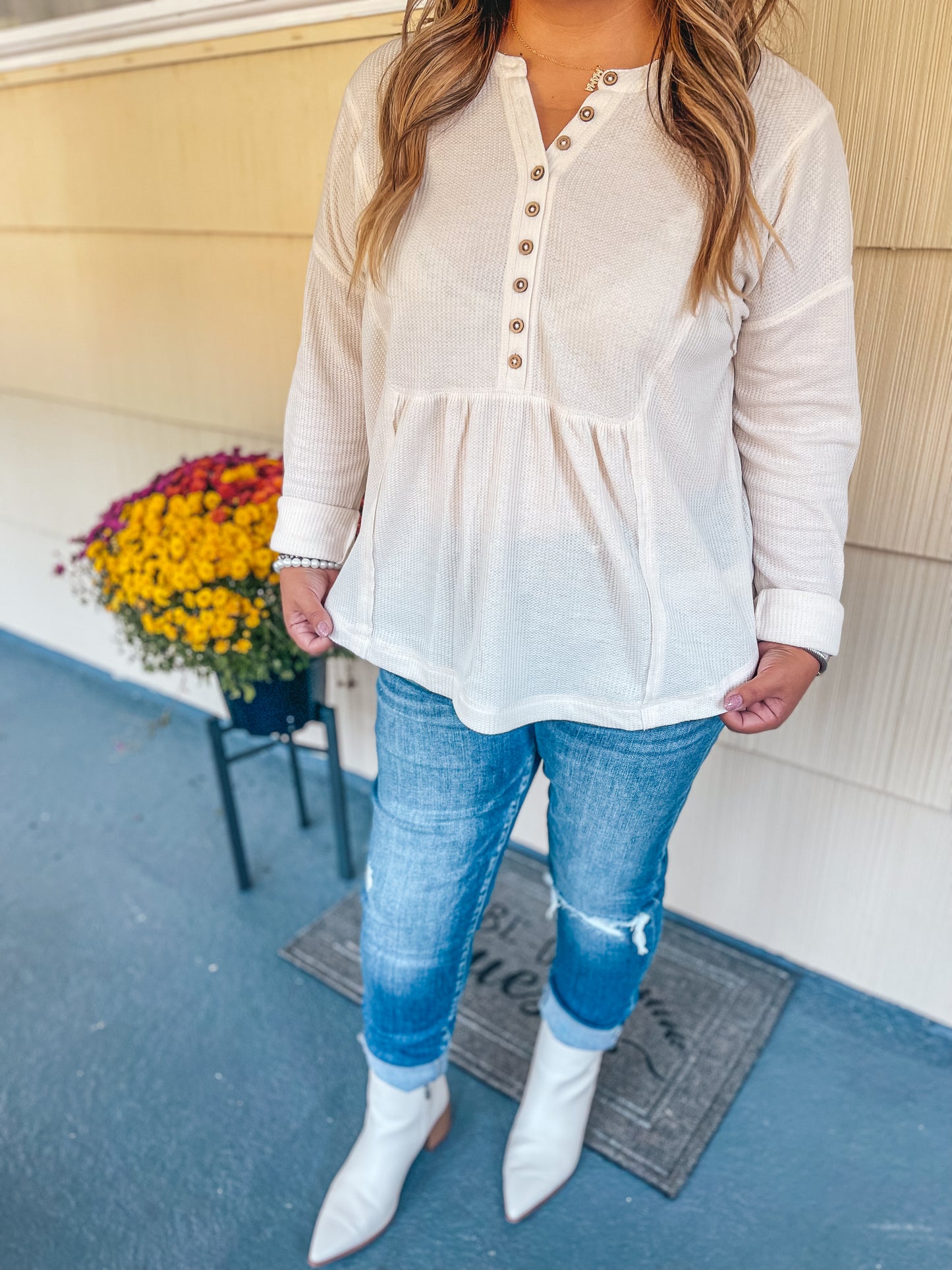 Pretty And Comfy Knit Top
